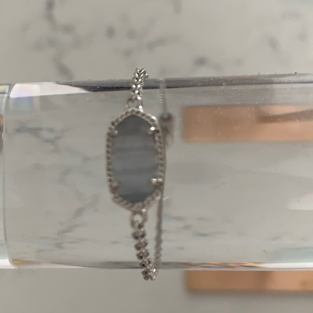 Kendra Scott Grey illusion bracelet (adjustable!)
